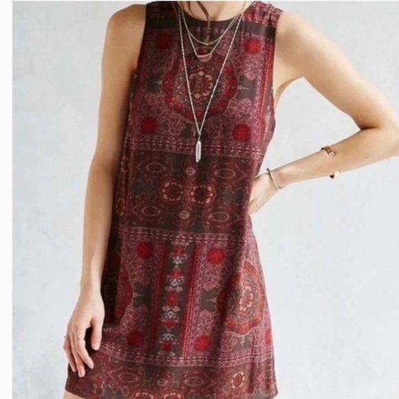 Ecote Medallian Mini Dress - Picture 2 of 5